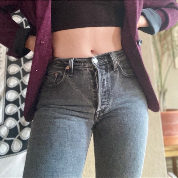 Levi’s 501 Straight Leg Jeans 25 - Picture 2 of 4